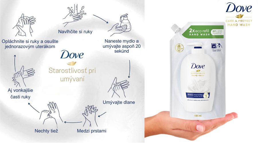 Tekuté-mydlo-na-ruky-dove-deeply-nourishing-použitie